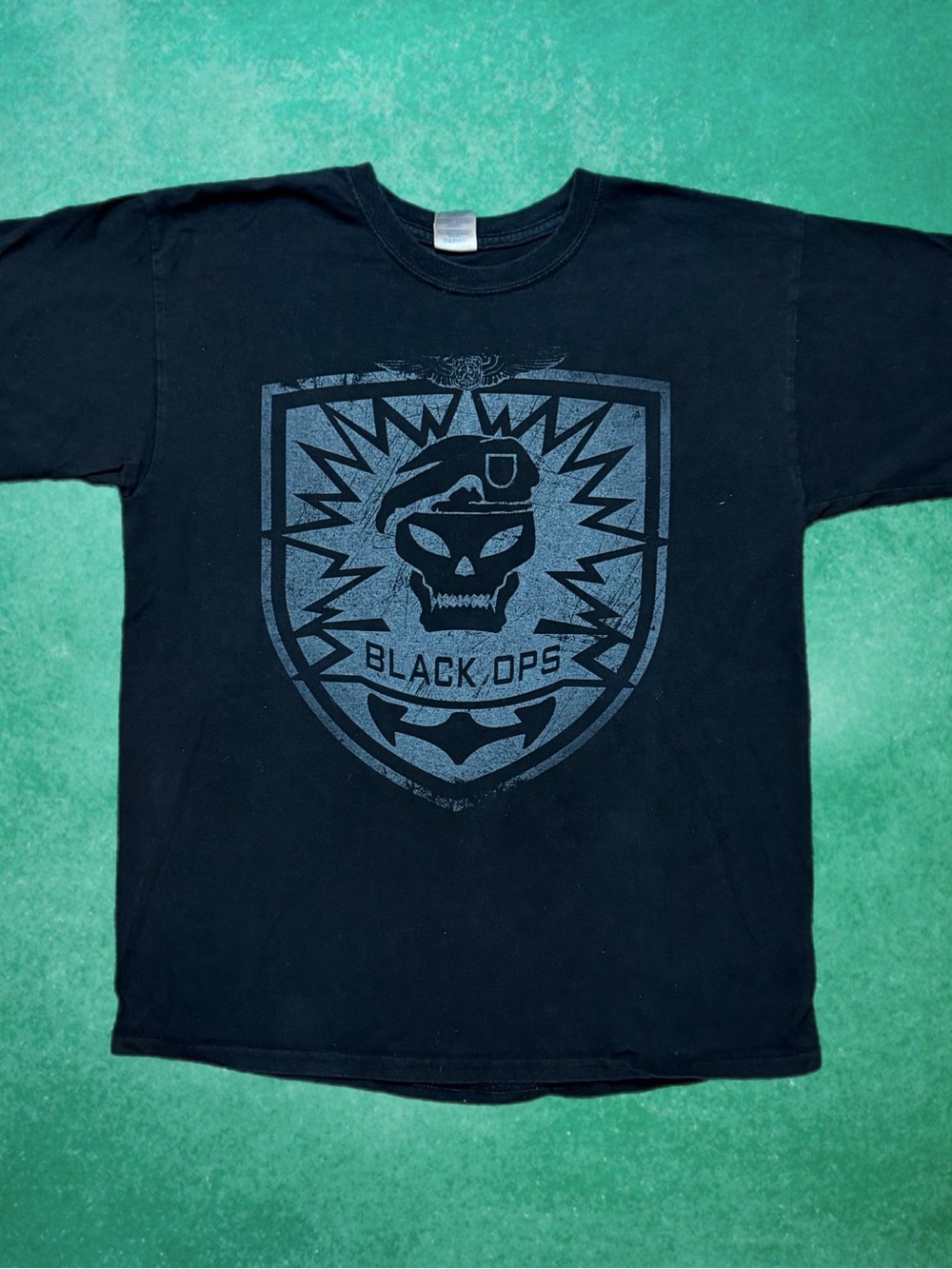 Y2K Call of Duty Black Ops GameStop Promo Shirt
